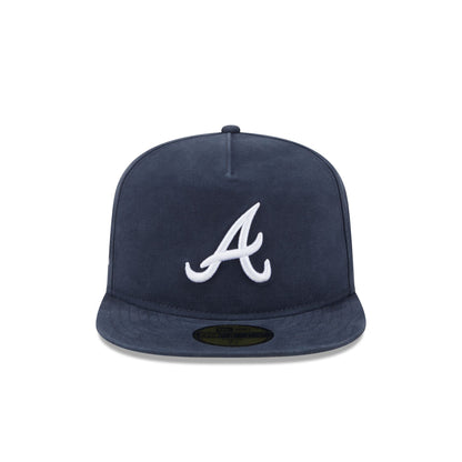 Atlanta Braves Championship Side Flag 59FIFTY A-Frame Fitted Hat