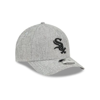 Chicago White Sox Cotton Weave Gray 9FORTY M-Crown A-Frame Snapback Hat