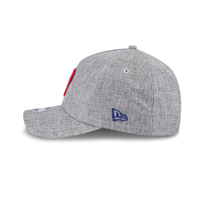 Philadelphia Phillies Cotton Weave Gray 9FORTY M-Crown A-Frame Snapback Hat