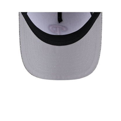 Philadelphia Phillies Cotton Weave Gray 9FORTY M-Crown A-Frame Snapback Hat