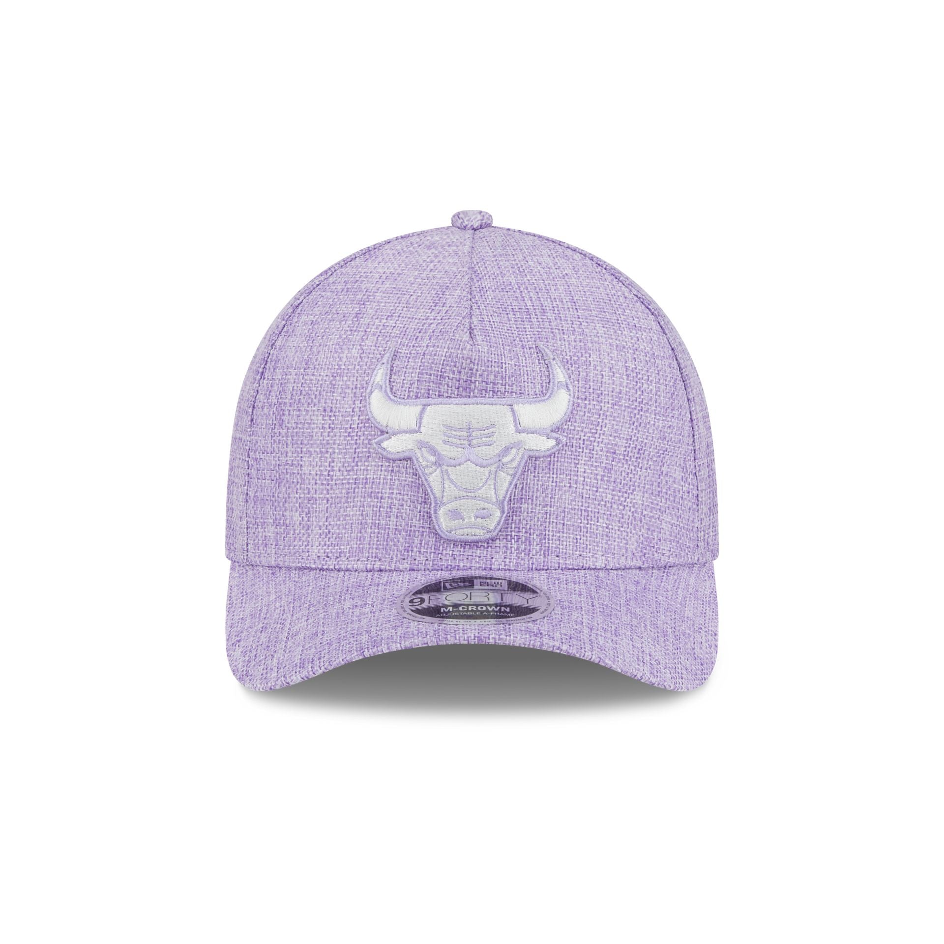 Chicago Bulls Cotton Weave Purple 9FORTY M-Crown A-Frame Snapback Hat