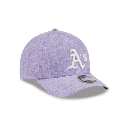Athletics Cotton Weave Purple 9FORTY M-Crown A-Frame Snapback Hat