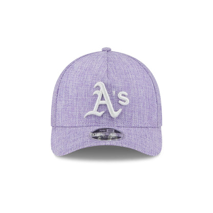 Athletics Cotton Weave Purple 9FORTY M-Crown A-Frame Snapback Hat