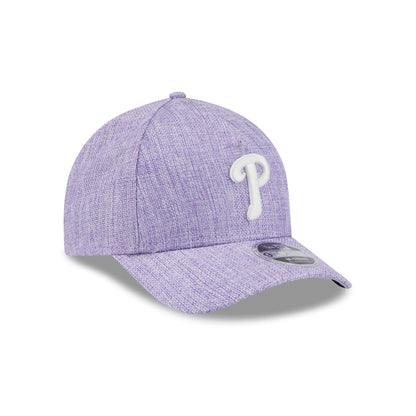 Philadelphia Phillies Cotton Weave Purple 9FORTY M-Crown A-Frame Snapback Hat