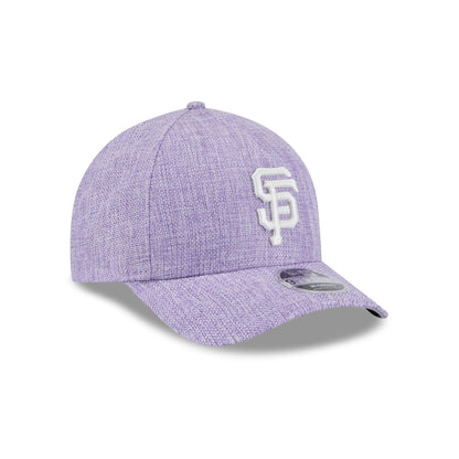 San Francisco Giants Cotton Weave Purple 9FORTY M-Crown A-Frame Snapback Hat