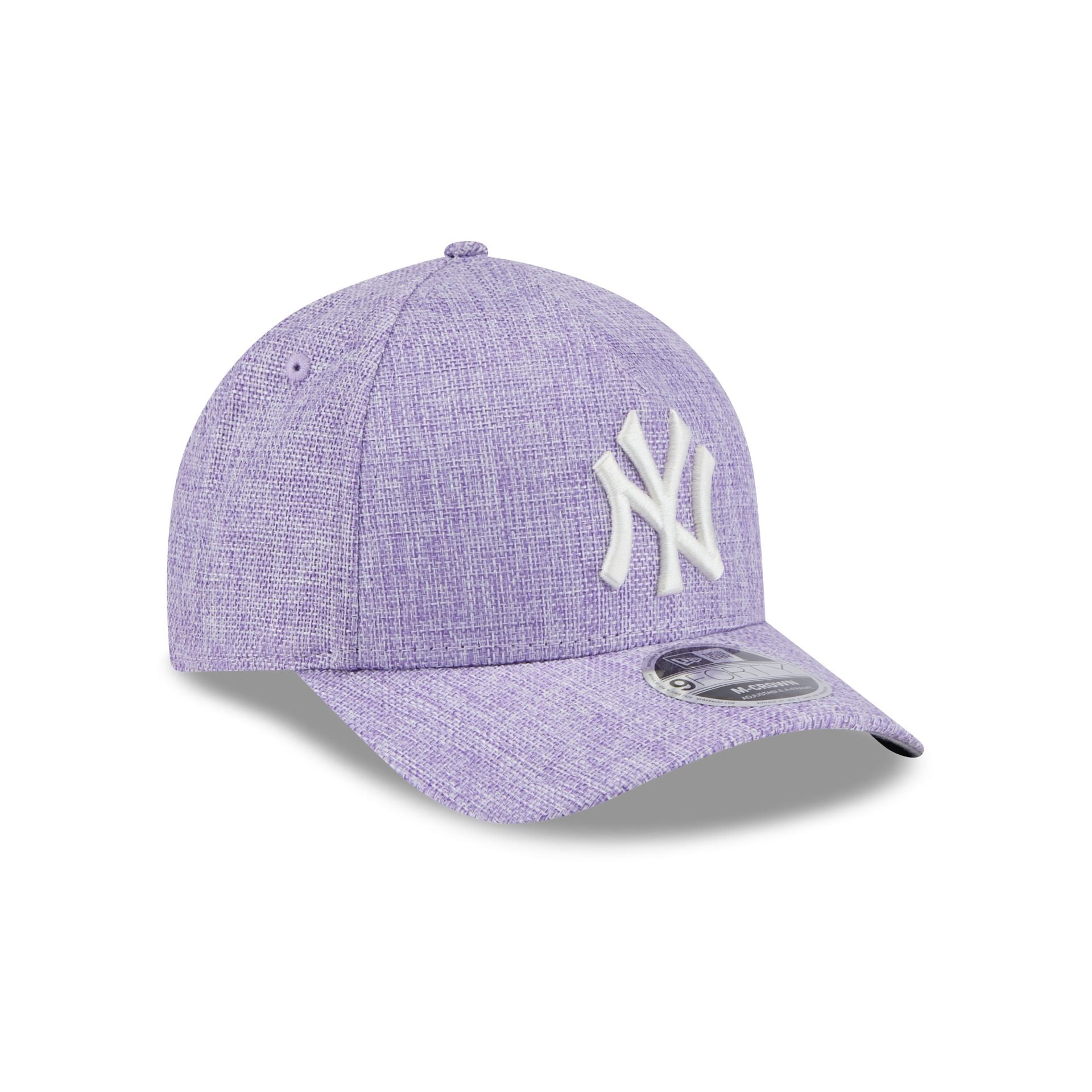 New York Yankees Cotton Weave Purple 9FORTY M-Crown A-Frame Snapback Hat