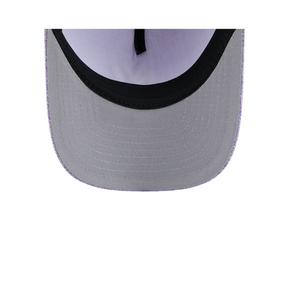 New York Yankees Cotton Weave Purple 9FORTY M-Crown A-Frame Snapback Hat