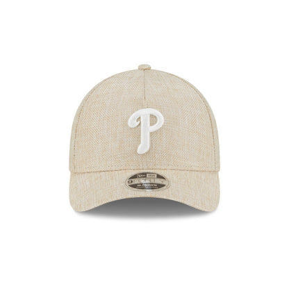 Philadelphia Phillies Cotton Weave Stone 9FORTY M-Crown A-Frame Snapback Hat