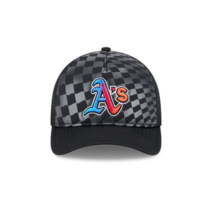 Athletics Gradient Raceway 9FORTY M-Crown A-Frame Trucker Hat
