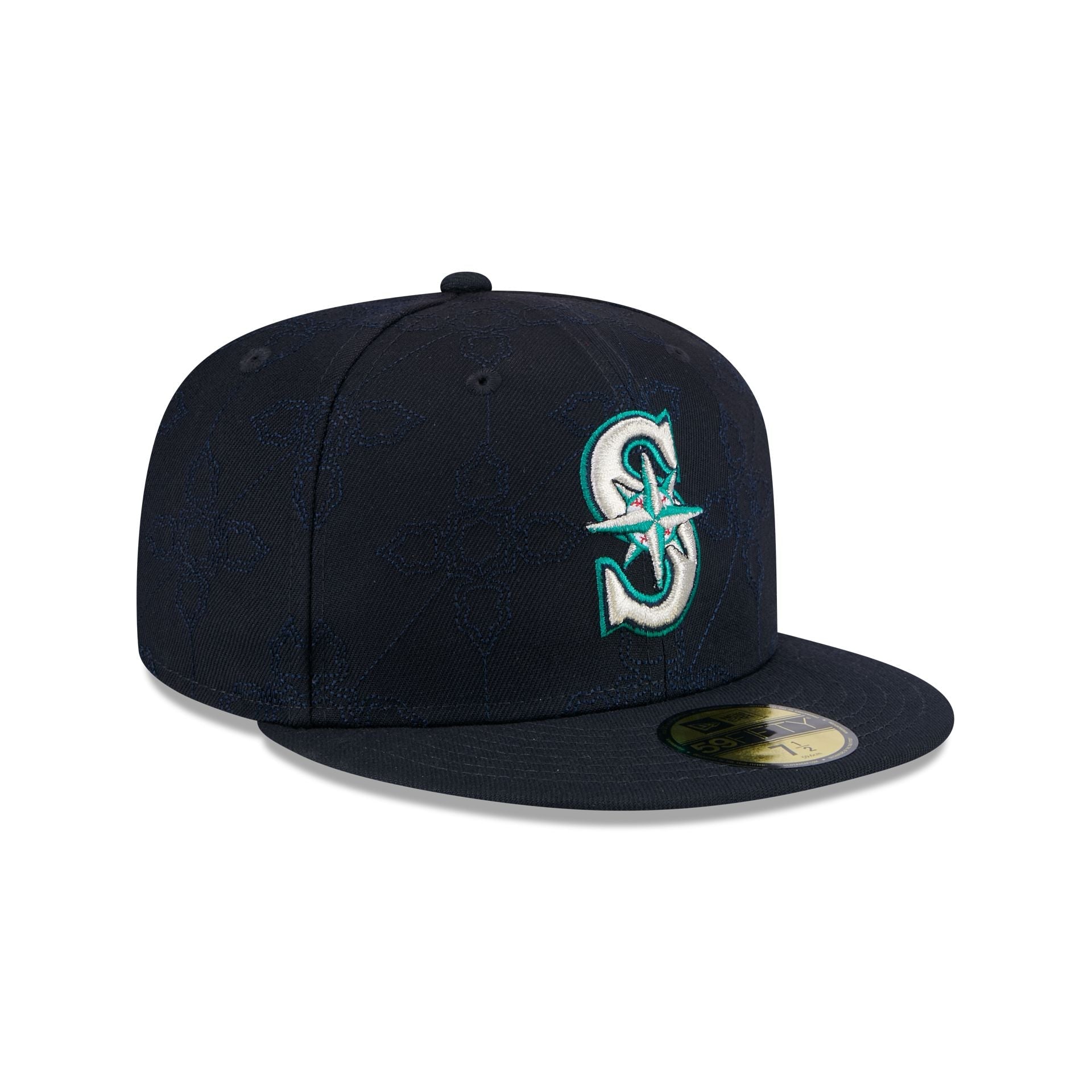 Seattle Mariners Color Pattern 59FIFTY Fitted Hat