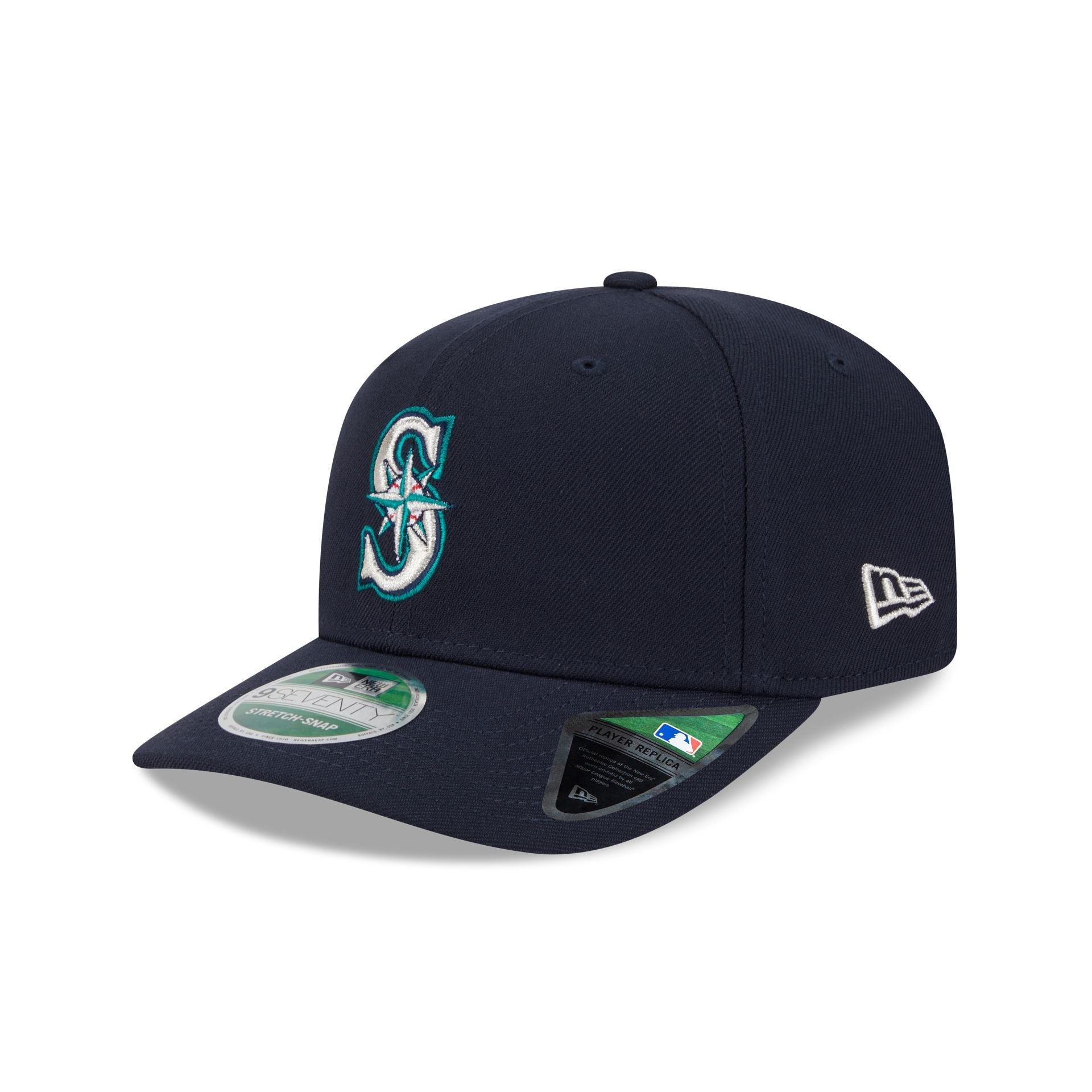 Seattle Mariners Game Authentic Collection 9SEVENTY Stretch-Snap Hat