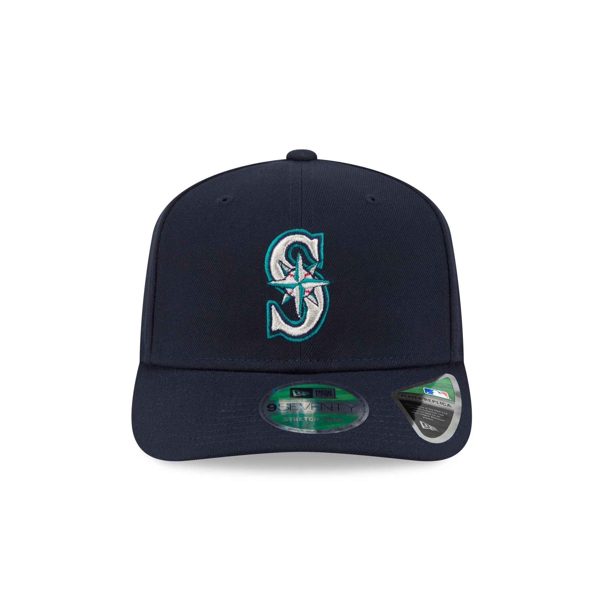 Seattle Mariners Game Authentic Collection 9SEVENTY Stretch-Snap Hat