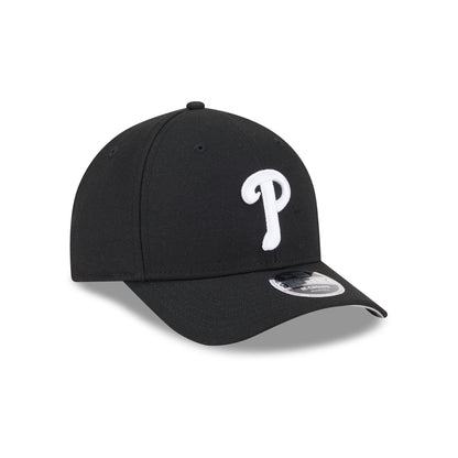 Philadelphia Phillies Black Authentic Collection 9FORTY M-Crown Snapback Hat