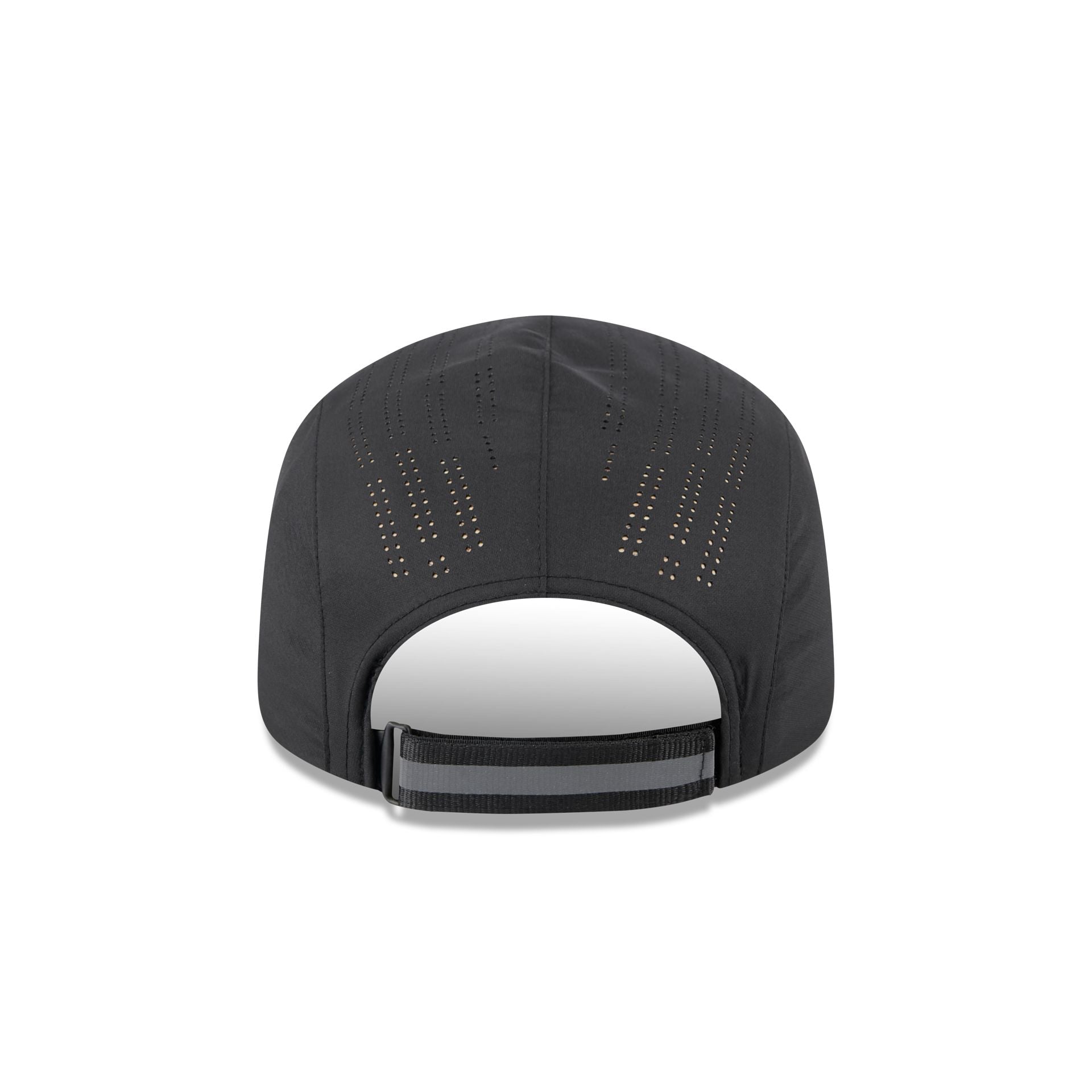 Washington Nationals Black Reflect Runner Adjustable Hat