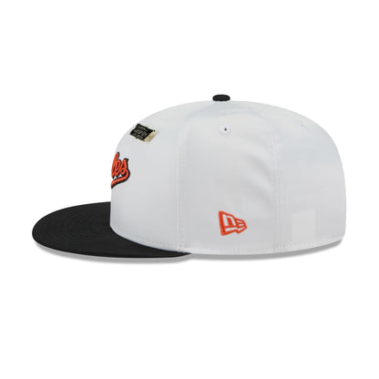 Baltimore Orioles Satin Pin 9FIFTY Snapback Hat