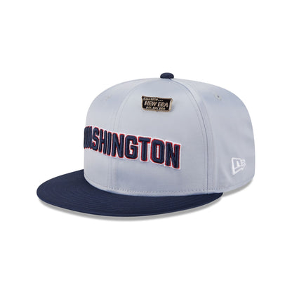 Washington Nationals Satin Pin 9FIFTY Snapback Hat