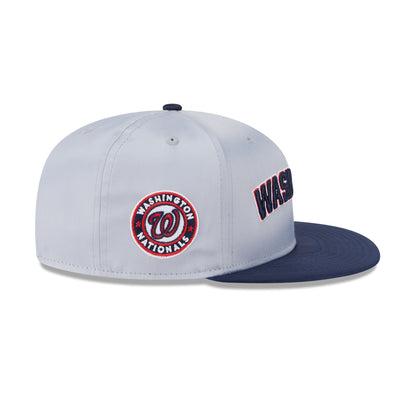 Washington Nationals Satin Pin 9FIFTY Snapback Hat