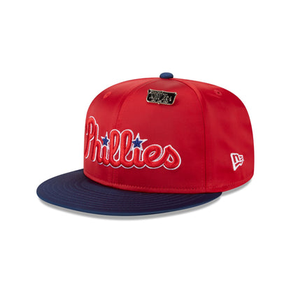 Philadelphia Phillies Satin Pin 9FIFTY Snapback Hat