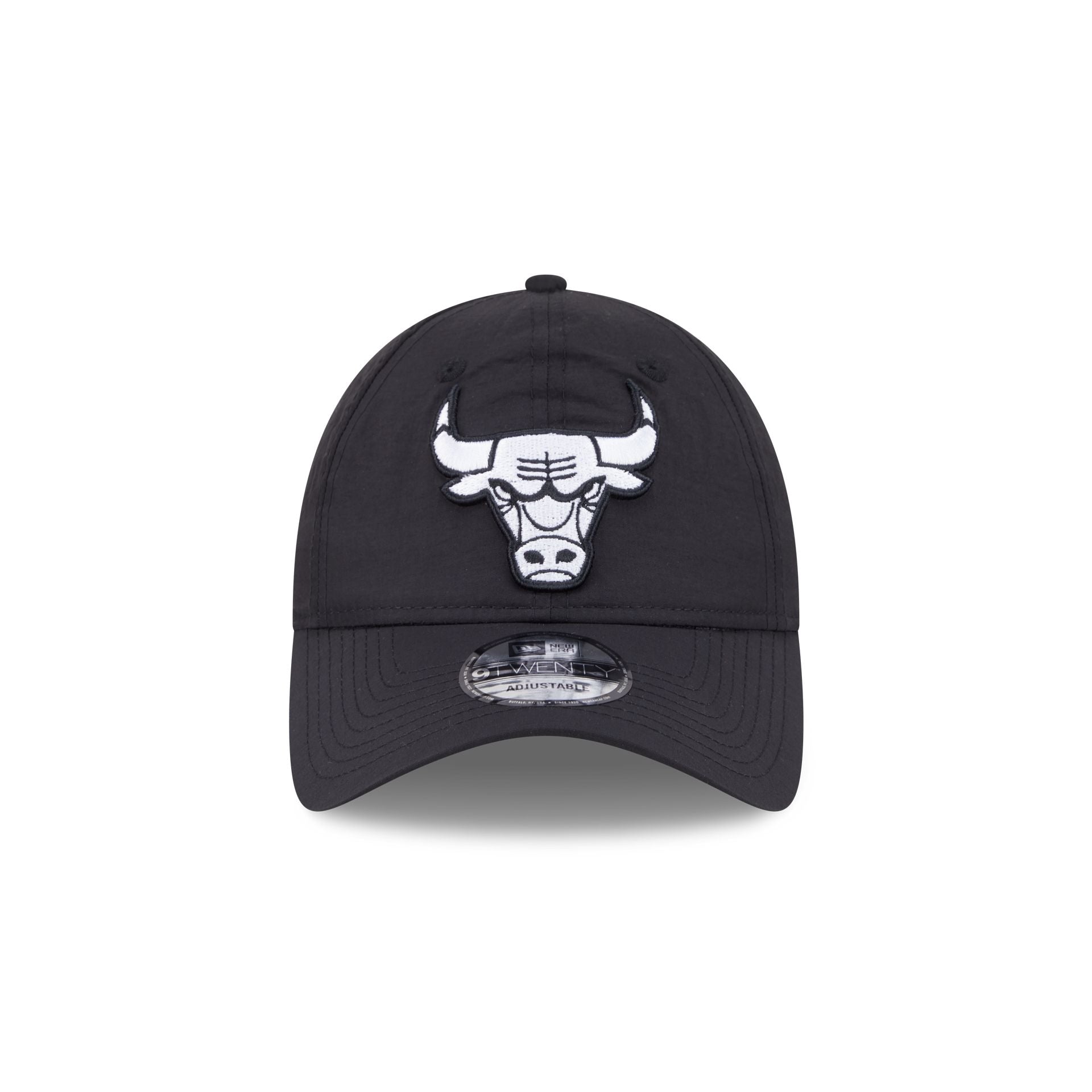 Chicago Bulls Everyday Nylon Black 9TWENTY Adjustable Hat