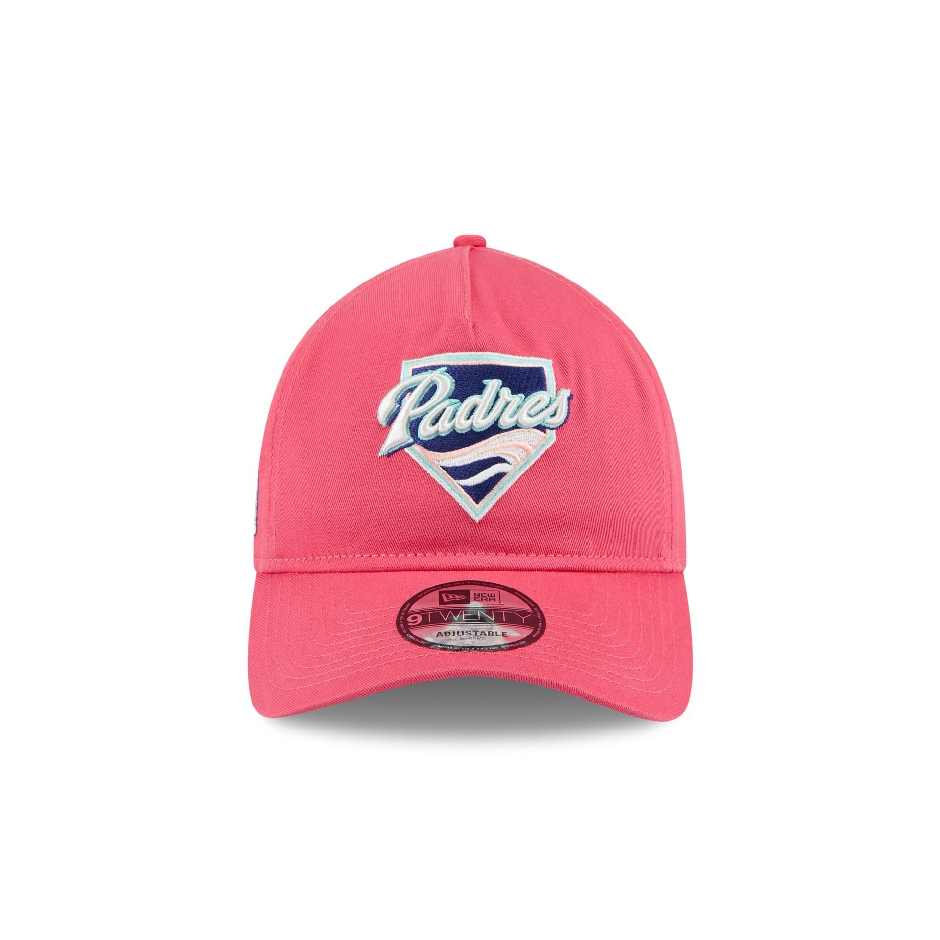 San Diego Padres Coral 9TWENTY A-Frame Adjustable Hat
