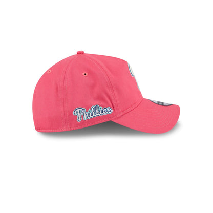 Philadelphia Phillies Coral 9TWENTY A-Frame Adjustable Hat