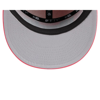 Arizona Diamondbacks Coral Split Panel 9FIFTY Snapback Hat