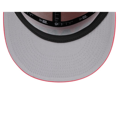 San Francisco Giants Coral Split Panel 9FIFTY Snapback Hat