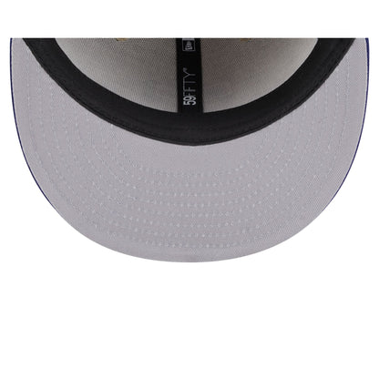 Texas Rangers Herringbone Moon 59FIFTY Fitted Hat