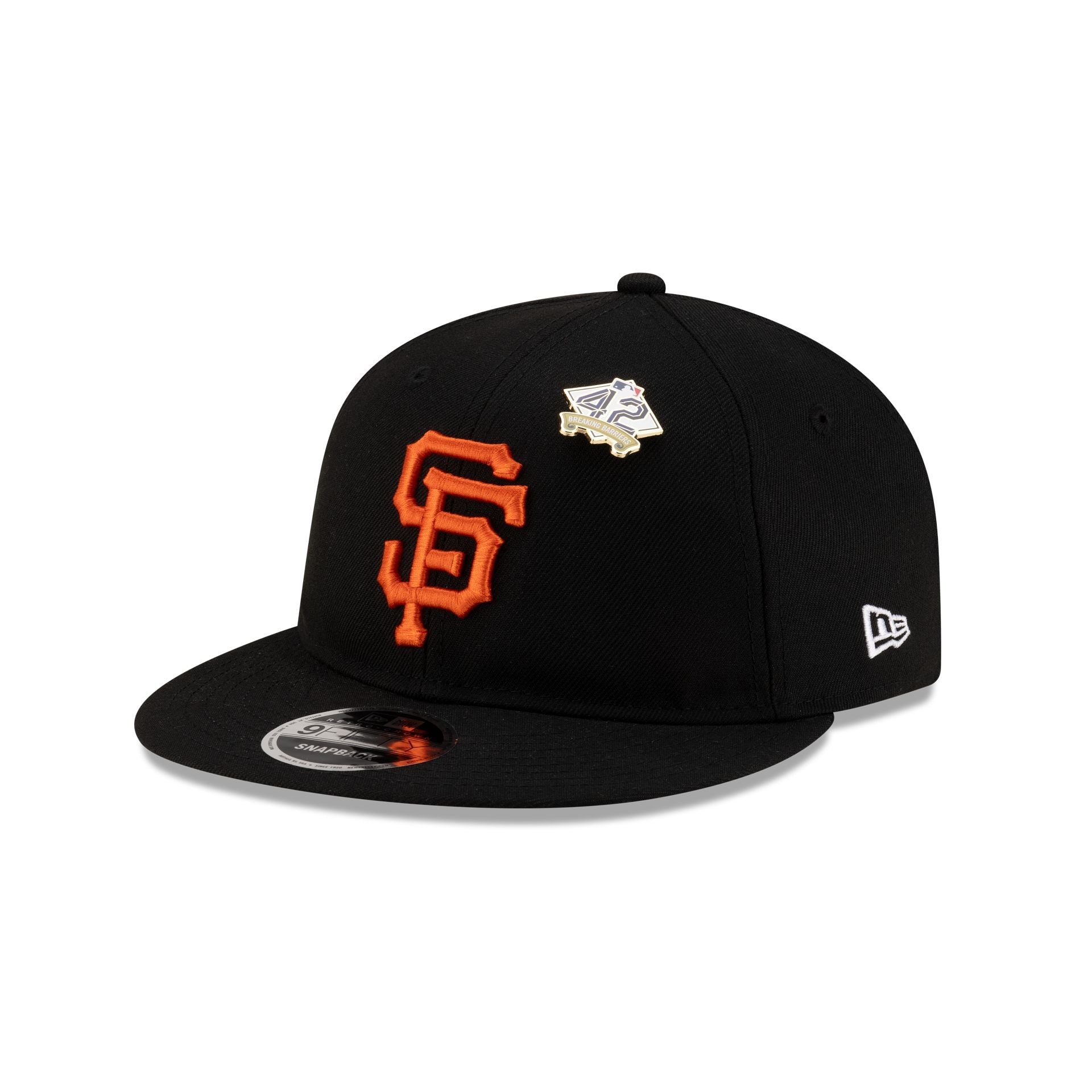 San Francisco Giants Jackie Robinson Day 2025 Retro Crown 9FIFTY Snapback Hat