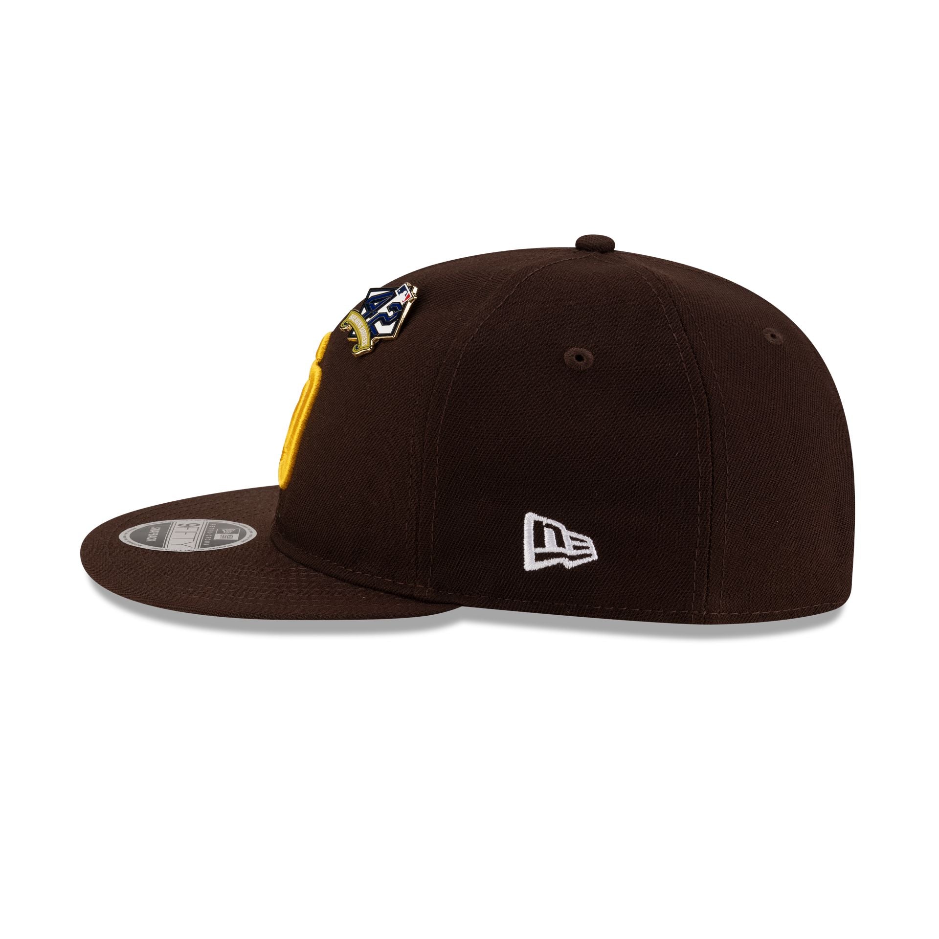 San Diego Padres Jackie Robinson Day 2025 Retro Crown 9FIFTY Snapback Hat