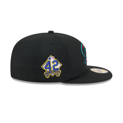 Arizona Diamondbacks Jackie Robinson Day 2025 59FIFTY Fitted Hat