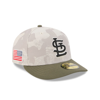 St. Louis Cardinals Armed Forces Day 2025 59FIFTY Fitted Hat