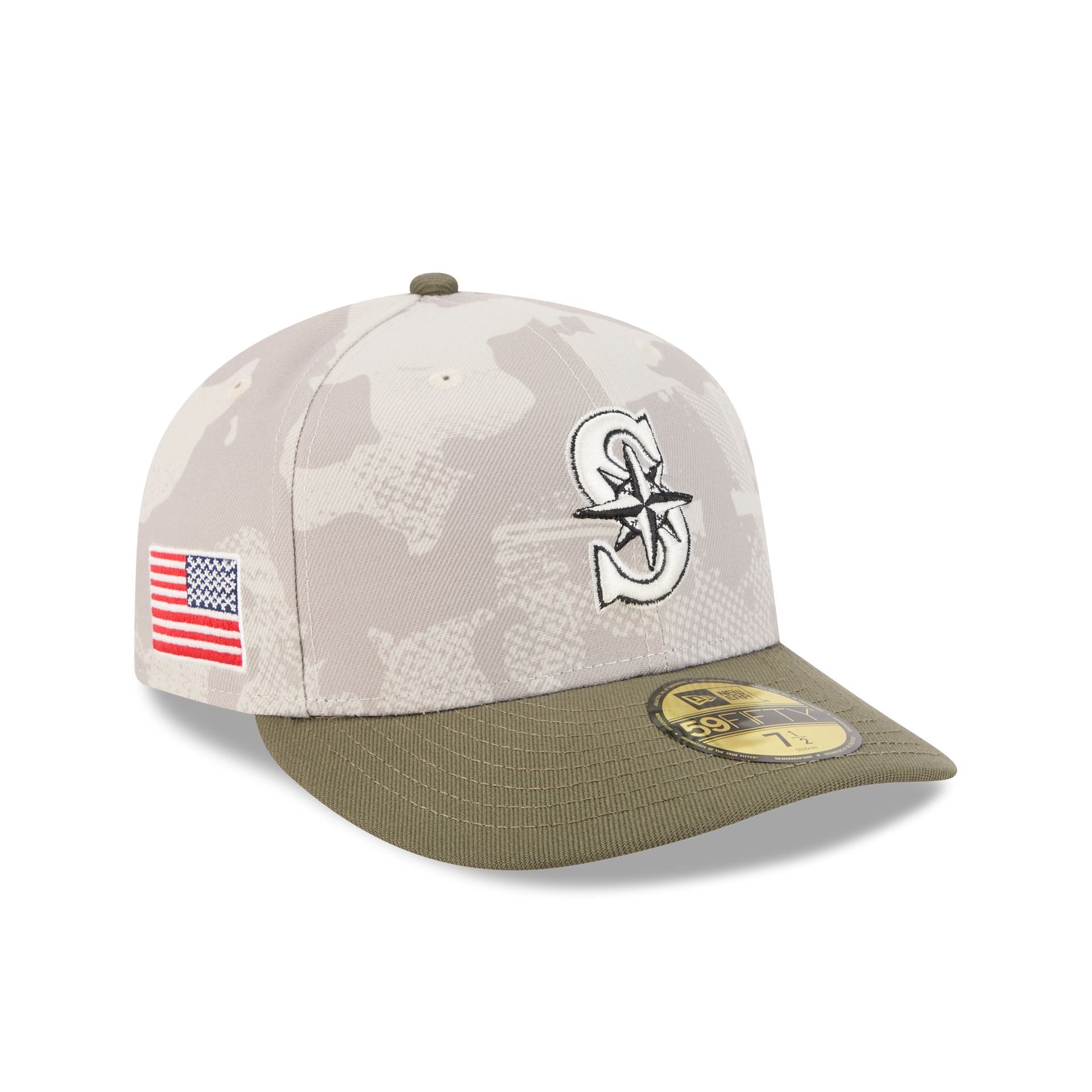 Seattle Mariners Armed Forces Day 2025 59FIFTY Fitted Hat