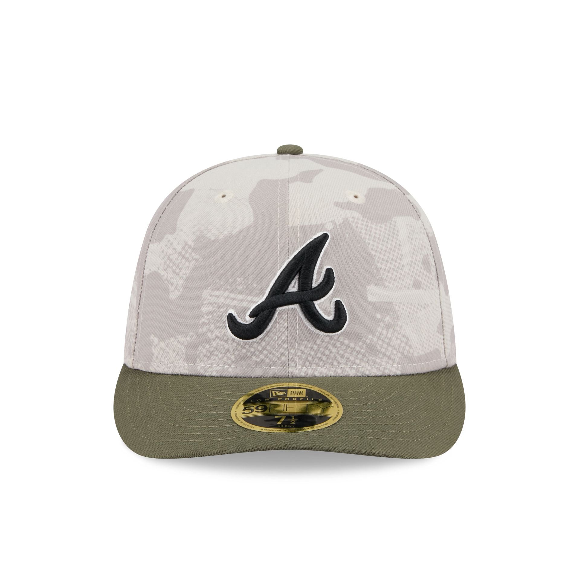 Atlanta Braves Armed Forces Day 2025 Low Profile 59FIFTY Fitted Hat