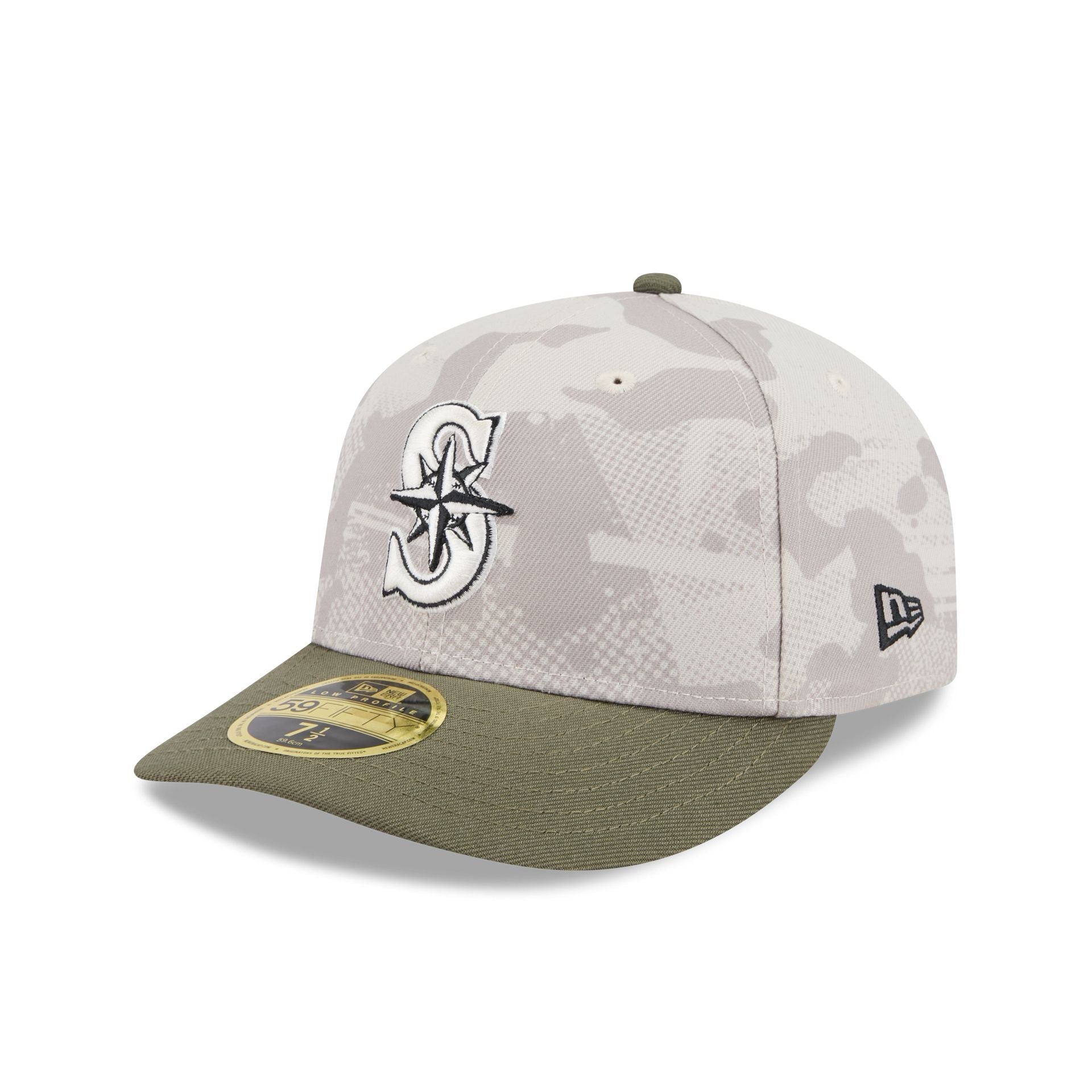 Seattle Mariners Armed Forces Day 2025 Low Profile 59FIFTY Fitted Hat