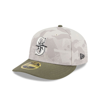 Seattle Mariners Armed Forces Day 2025 Low Profile 59FIFTY Fitted Hat