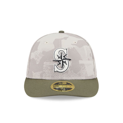 Seattle Mariners Armed Forces Day 2025 Low Profile 59FIFTY Fitted Hat