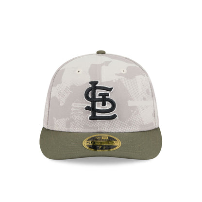 St. Louis Cardinals Armed Forces Day 2025 Low Profile 59FIFTY Fitted Hat