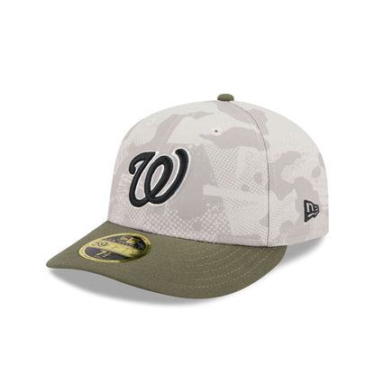 Washington Nationals Armed Forces Day 2025 Low Profile 59FIFTY Fitted Hat