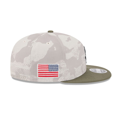Chicago White Sox Armed Forces Day 2025 Split Panel 9FIFTY Snapback Hat