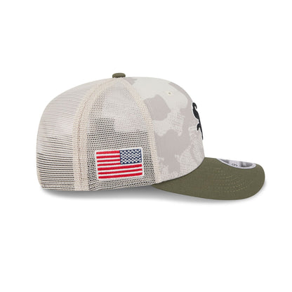 Chicago White Sox Armed Forces Day 2025 9SEVENTY Trucker Hat