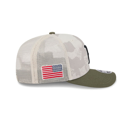 Boston Red Sox Armed Forces Day 2025 9SEVENTY Trucker Hat