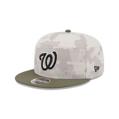 Washington Nationals Armed Forces Day 2025 Split Panel 9FIFTY Snapback Hat