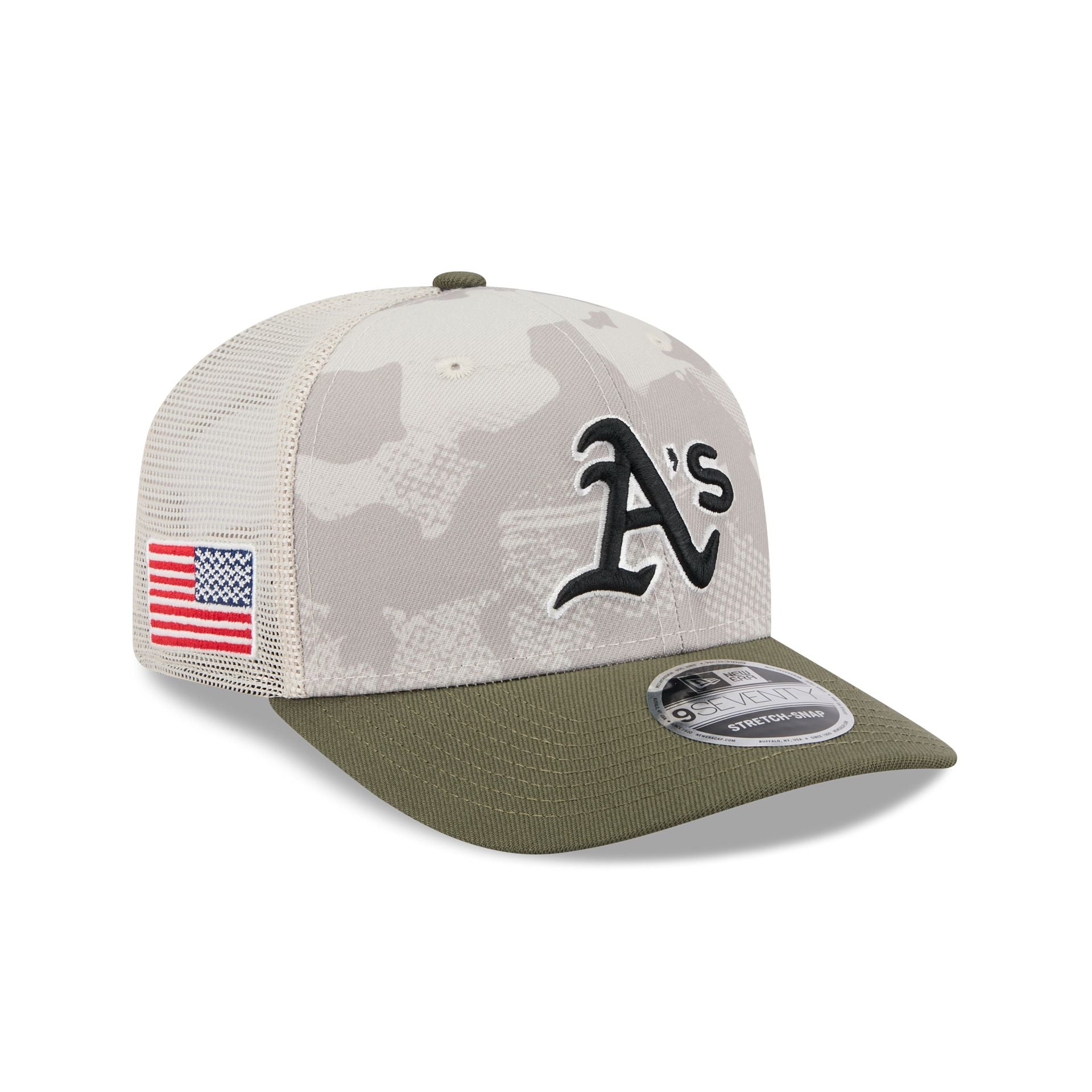 Athletics Armed Forces Day 2025 9SEVENTY Trucker Hat