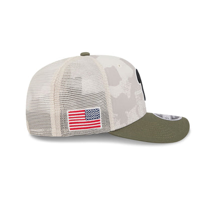 Philadelphia Phillies Armed Forces Day 2025 9SEVENTY Trucker Hat