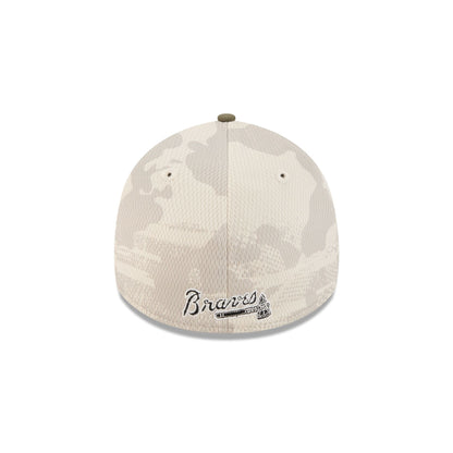 Atlanta Braves Armed Forces Day 2025 39THIRTY Stretch Fit Hat
