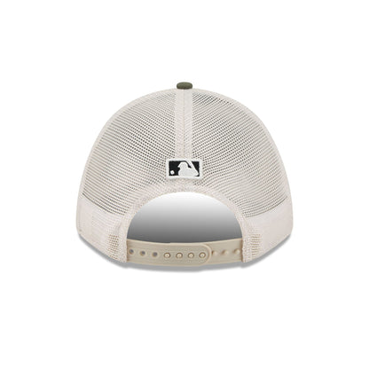 Atlanta Braves Armed Forces Day 2025 9FORTY M-Crown A-Frame Trucker Hat