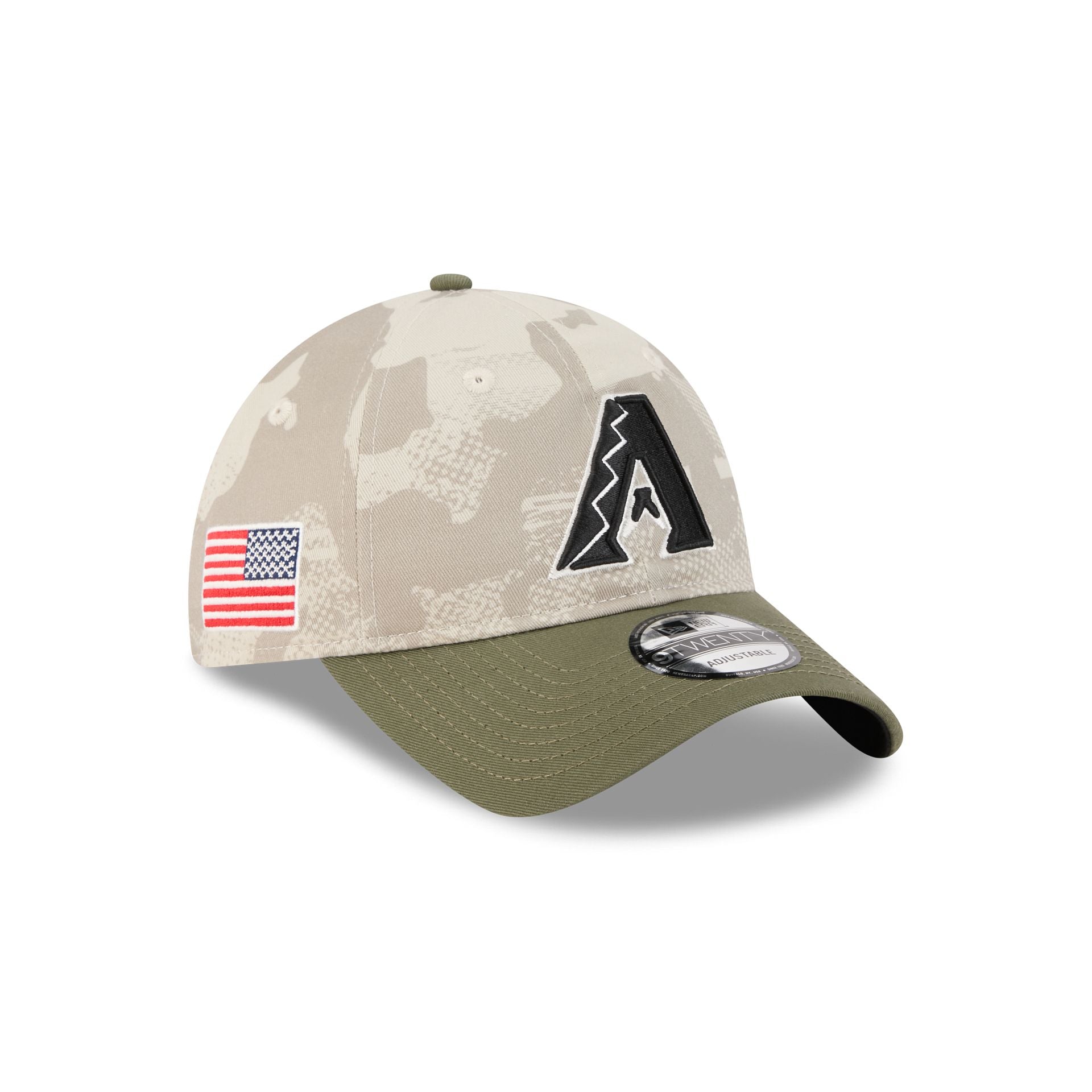 Arizona Diamondbacks Armed Forces Day 2025 9TWENTY Adjustable Hat
