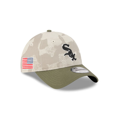 Chicago White Sox Armed Forces Day 2025 9TWENTY Adjustable Hat