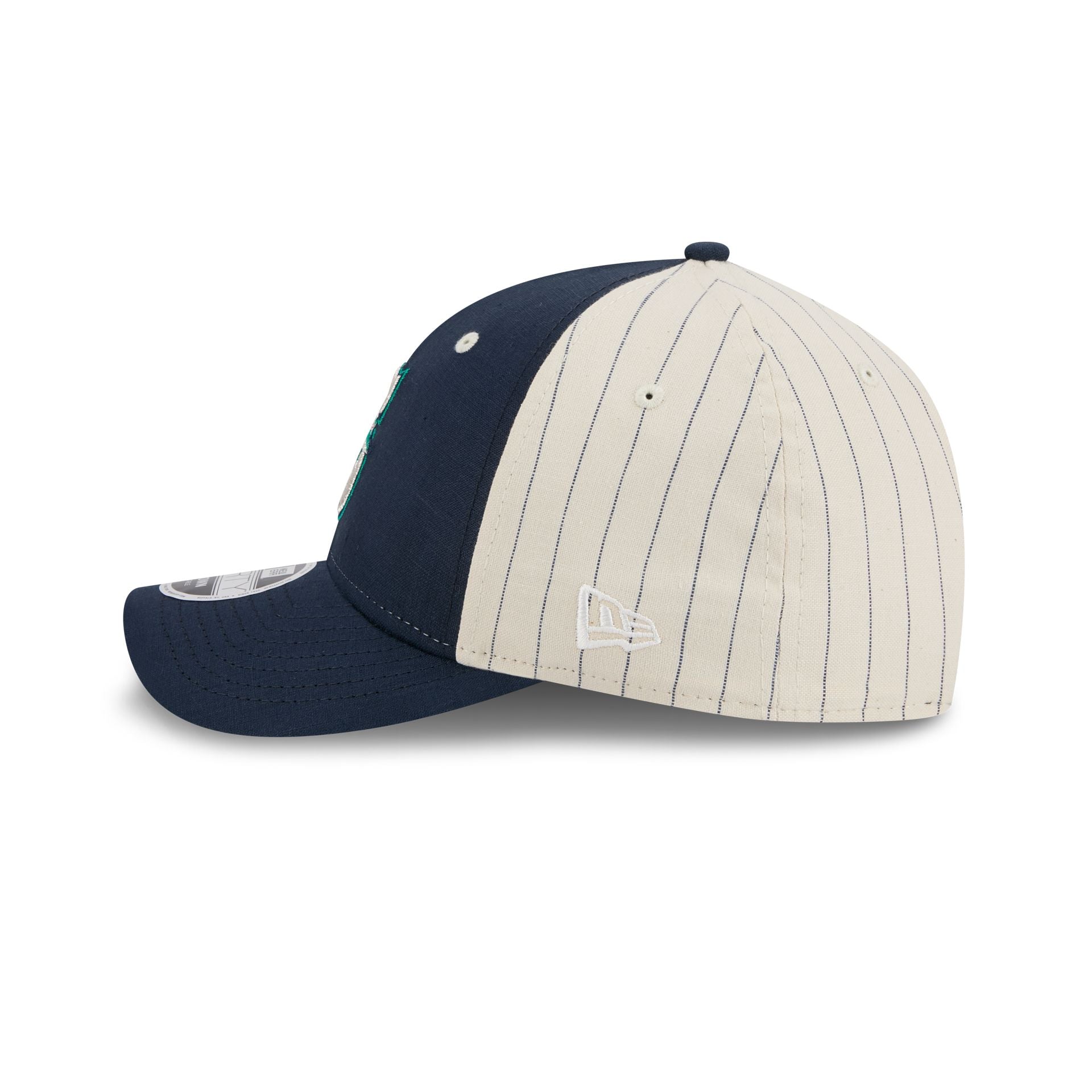 Seattle Mariners Linen 9FORTY M-Crown Snapback Hat